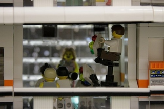 Illustration for article titled A surprisingly realistic depiction of a space habitat, entirely in lego